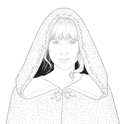 The Eras of Taylor Swift: An Unofficial Coloring & Creativity Book (Dover Adult Coloring Books) WoodArtSupply