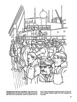 The Titanic Coloring Book (Dover World History Coloring Books) Dover Publications