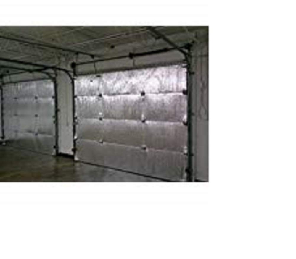 NASA TECH White Reflective Foam Core 2 Car Garage Door Insulation Kit 16FT (Wide) x 8FT (HIGH) R Value 8.0 Made in USA New and Improved Heavy Duty Double Sided Tape (Also FITS 16X7) - WoodArtSupply