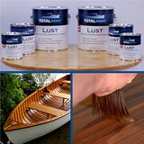 TotalBoat-486490 Lust Marine Varnish, High Gloss and Matte Finish for Wood, Boats, Outdoor Furniture (High Gloss, Gallon) TotalBoat