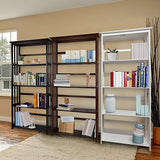 Casual Home Mission Style 5-Shelf Bookcase, Espresso Casual Home