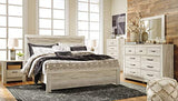 Signature Design by Ashley Bellaby Farmhouse Panel Headboard ONLY, King, Whitewash Signature Design by Ashley