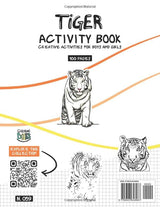 Tiger Activity Book for Kids 5-10: A Collectible and Fun Tigers Activity Book for Kids 5-10 with 70+ Activities For Boys And Girls. 100 Pages of ... Activities (Activity Books for Kids 5-10) Majosta