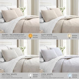Southshore Fine Living, Inc. King Quilt Bedding Set, Quilted Comforter, Coverlet Bed Spread for California Kings, Luxury Bedding King Quilt Set, Lightweight Quilted Bedspread w/Shams, Natural Beige Southshore Fine Living, Inc.