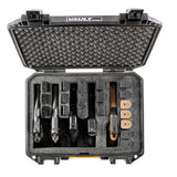 Pelican Vault V300-5 Pistol and 19 Magazine Pre-Cut Foam Gun Case (Black) Pelican