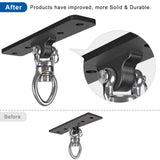 Kipika Heavy Bag Hanger - Heavy Duty Punching Bag Mount Steel Hanger Bracket, Ceiling Wall Mount Wood Beam Hook Holder for Boxing, Kickboxing, Muay Thai, and Home Gym Fitness Equipment Kipika