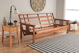 Kodiak Furniture Monterey Futon Set, No Drawers, with Barbados Base and Suede Black Mattress Kodiak Furniture