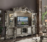 acme Versailles Home-Entertainment-Centers, Antique Platinum acme