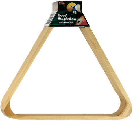 Viper Billiard/Pool Table Accessory: 8-Ball Rack, Hardwood Triangle, Holds Standard 2-1/4" Sized Balls Viper