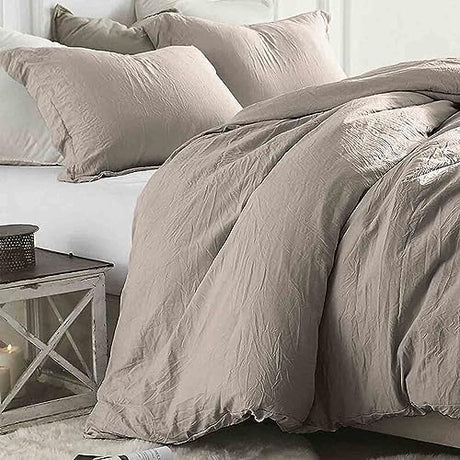 KimLuxz Tan Comforter Queen Size, 3 Piece Dark Khaki Soft Modern Bedding Set, Lightweight Taupe All Season Microfiber Down Alternative Bed Comforter with 2 Pillow Shams for Women Men KimLuxz
