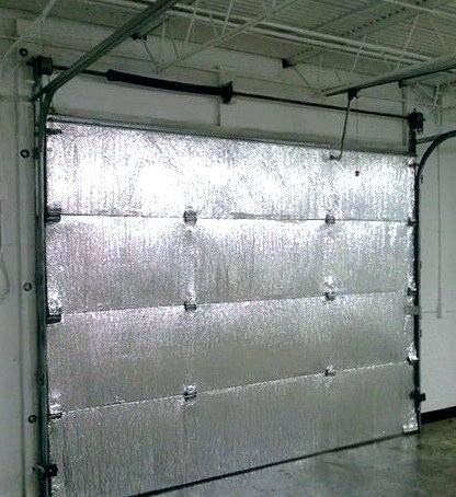 GARAGE DOOR INSULATION KIT, 8'x8'. DIY KIT. REFLECTIVE INSULATION WoodArtSupply
