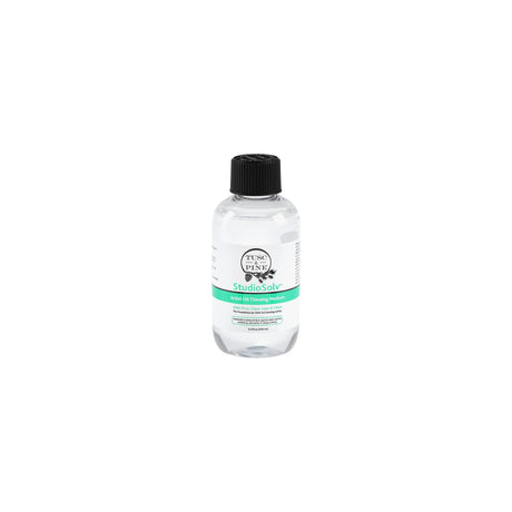 Tusc & Pine StudioSolv™ Odorless Mineral Spirits 3.4oz (100ml) - Purified Odor-Free Spirit Solvent For Thinning Oils, Artists, Painting Thinner, Professionals, & More! Tusc & Pine