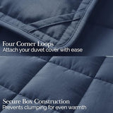 Southshore Fine Living, Inc. Quilt Comforter, Oversized King Bedding Comforters, Duvet Insert Cal King Down Alternative Comforter, Soft & Cozy Bedspread, Dark Blue Southshore Fine Living, Inc.