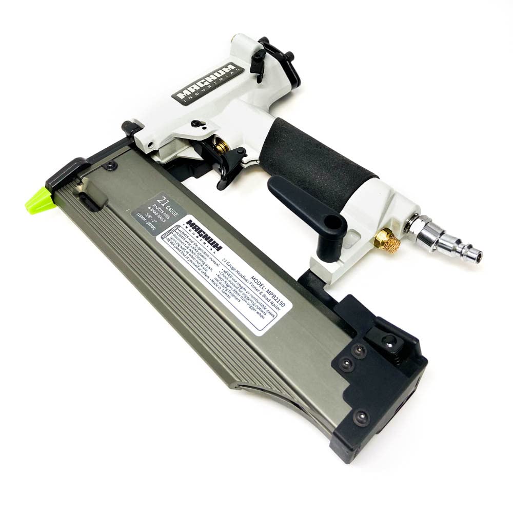 Magnum Industrial MPB2150 5/8" - 2" 21 Gauge Pinner/Pin Nailer/Brad Nailer - WoodArtSupply