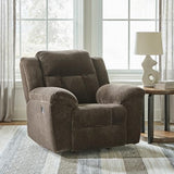 Signature Design by Ashley Frohn Urban Manual Rocker Recliner with Pillow-Top Arms, Dark Brown Signature Design by Ashley