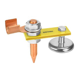BAYTORY Upgrade Magnetic Welding Support Ground Clamp Tools, Welding Magnet Head Strong Magnetism Large Suction, Copper Tail Welding Accessories Stability Clamps BAYTORY