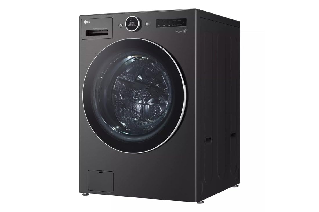 LG WM6998HBA Ventless Washer/Dryer Combo LG WashCombo All-in-One 5.0 cu. ft. Mega Capacity with Inverter HeatPump Technology and Direct Drive Motor LG