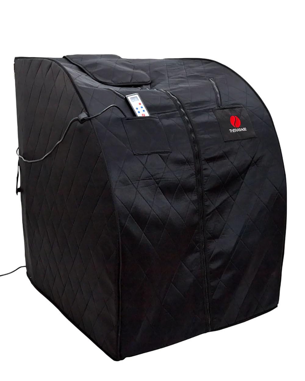 Therasage Thera360Plus Black Portable Full Spectrum Infared Sauna - WoodArtSupply