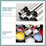 PayLessHere 14" D×24" W×60" H Wire Shelving Unit Metal Commercial Shelf with 5 Tier Layer Rack Strong Steel for Restaurant Garage Pantry Kitchen Garage，Black PayLessHere