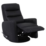 Parker Living Hercules - Black Manual Swivel Glider Recliner Parker Living