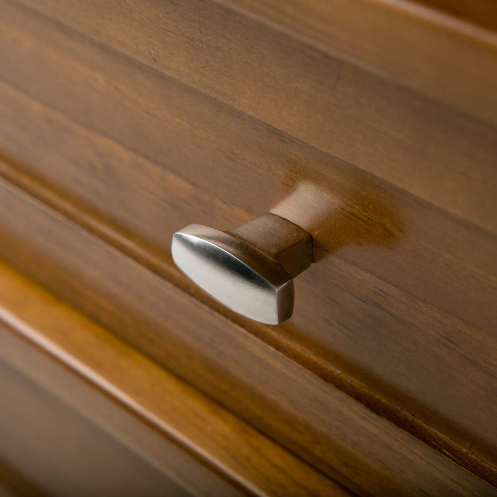 SIMPLIHOME Warm Shaker SOLID WOOD 48 inch Wide Console Sofa Entryway Table in Light Golden Brown with Storage, 4 Drawers and 1 Shelf, for the Living Room, Entryway and Bedroom SIMPLIHOME