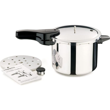 Presto 01362 6-Quart Stainless Steel Pressure Cooker