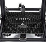 DOBSTFY 3D Printing Build Surface,with Premium Adhesive 3D Printer Heat Bed Platform Sticker Sheet,for Ender 3/Ender 3 Pro/Ender 3 V2 Neo/Ender 3 V3 KE/Ender 3 V3 SE/4Pack 8.7x8.7inch(220mmx220mm) DOBSTFY