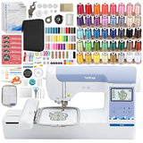 Brother PE900 5" x 7" Embroidery Machine with Embroidery Threads & Accessory Kit
