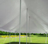 TentandTable 20' x 40' Premium Canopy Tent, White, Outdoor Pole Tent, 80-160 Person Capacity for Parties, Weddings, Events, Commercial and Residential Use, Large Heavy Duty Vinyl Canopy Tents TentandTable