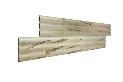 1548-4FTWMAP Unfinished Ambrosia Maple Wave Panel Moulding - WoodArtSupply