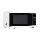 SHARP SMC1161KW Oven with Removable 12.4" Carousel Turntable, Cubic Feet, 1000 Watt Countertop Microwave, 1.1 CuFt, White Sharp
