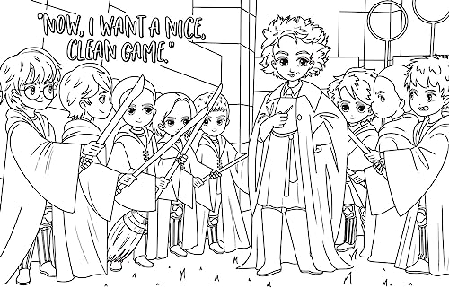 Magical Games Coloring Book (Harry Potter) WoodArtSupply