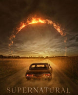 ZSHMMY DIY 5D Diamond Painting Kits for Adults Full Drill Diamond Painting Supernatural Tv Show Drama Fantasy Movie for Home Wall Decor (16x20 inch), Clear ZSHMMY