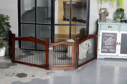 Merry Pet 2-in-1 Configurable Pet Crate and Gate, Medium - WoodArtSupply