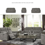 Signature Design by Ashley Next-Gen DuraPella Power Recliner with Adjustable Headrest, Gray Signature Design by Ashley