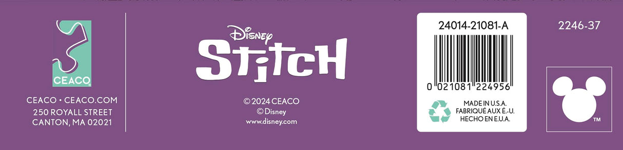 Ceaco - Disney - Stitch - Galaxy Grunge - 300 Oversized Piece Jigsaw Puzzle Ceaco