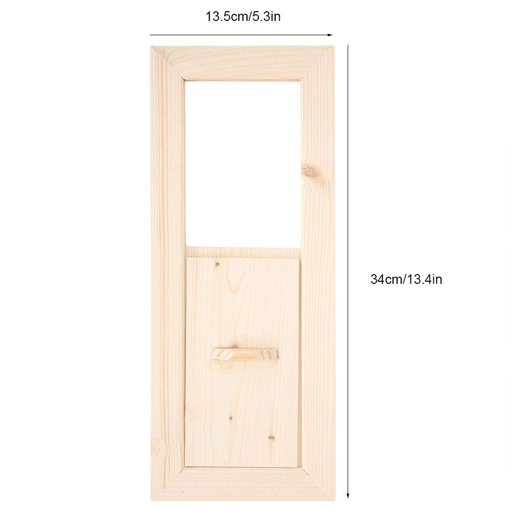 Fdit Hemlock Sauna Air Vent Ventilation Panel Sauna Room Air Vent Grille Equipment Sauna Room Accessories - WoodArtSupply