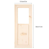 Fdit Hemlock Sauna Air Vent Ventilation Panel Sauna Room Air Vent Grille Equipment Sauna Room Accessories Fdit