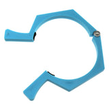 LUORNG 125x85x8mm Sublimation Holder Plastic Mug Clamp Blue Sublimation Non Tipping Mug Clamp Suitable for Sublimation Mug and Coffee Cup and Sublimation Heat Press Tool LUORNG