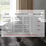 P Pothuiny Satin Duvet Cover Full/Queen, Single Soft Duvet Cover Only, Luxury Silky Like Black Duvet Cover 90" x 90" Sold Separately - Zipper Closure & Corner Ties P Pothuiny