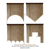 YaoYue Doorway String Curtain Door Curtains,Boho Hippie Hanging Fringe Room Divider for Patio Bedroom Closet Kitchen Laundry,Room Window Wall Door Decor(39×79in/100×200cm,Coffee) YaoYue