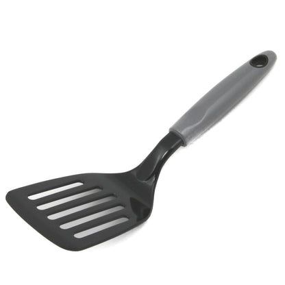 Chef Craft Select Nylon Short Turner/Spatula, 10.5 inch, Gray