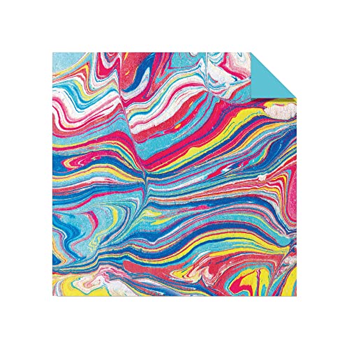Origami Paper 500 sheets Marbled Patterns 6" (15 cm): Tuttle Origami Paper: Double-Sided Origami Sheets Printed with 12 Different Designs (Instructions for 6 Projects Included) WoodArtSupply