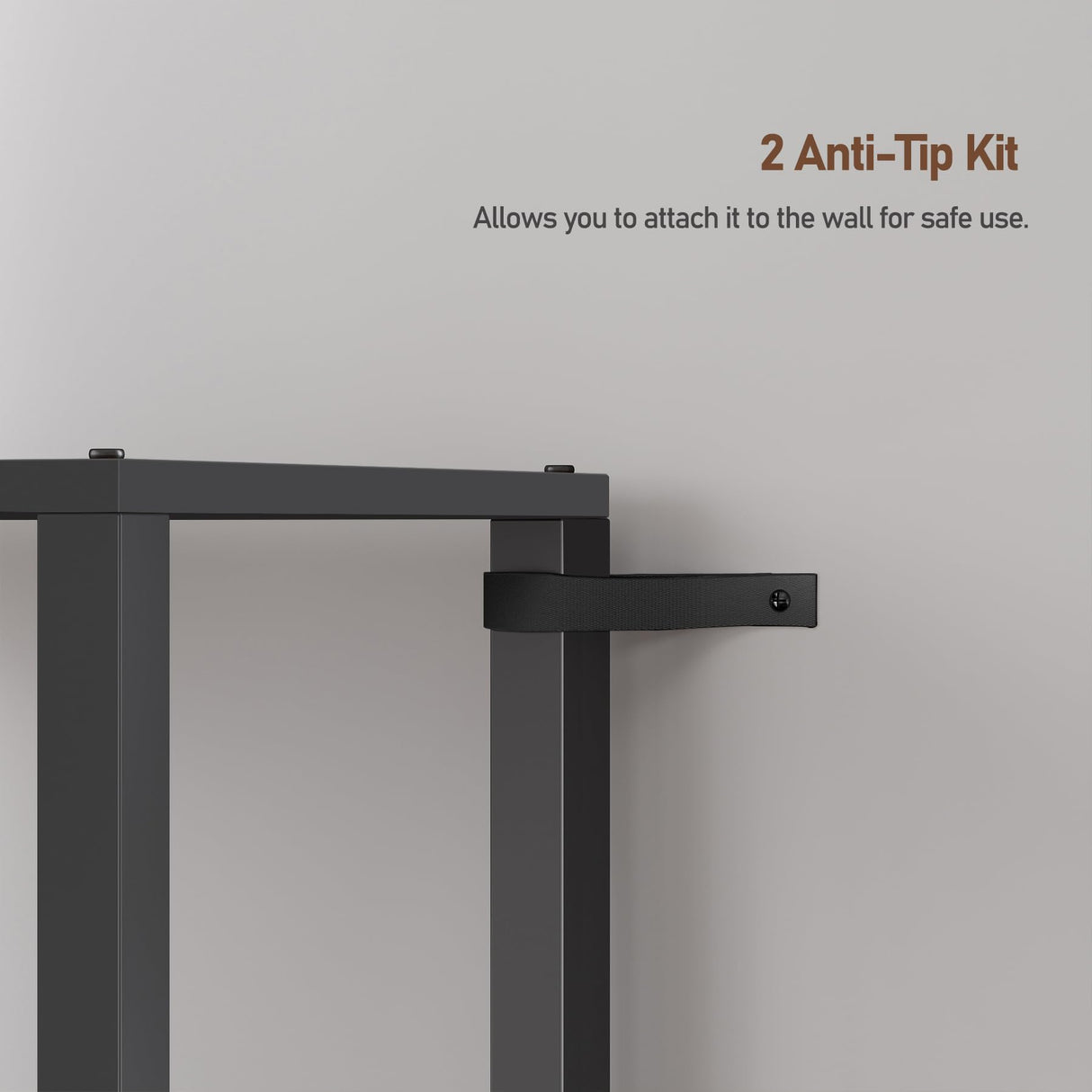 TUTOTAK Bookshelf, 4-Tier Tall Book Shelf, Narrow Bookcase for Small Space, DIY Stackable Bookshelf, for Living Room, Office, Study, Entryway, Industrial, Black BS01BK004 TUTOTAK