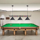 LuoliiTa Pool Table Light, 58" Billiard Light for 7' 8' 9' Pool Table, Hanging Billiards Light for Billiard Room, Game Room, Restaurant, Coffee Shop LuoliiTa