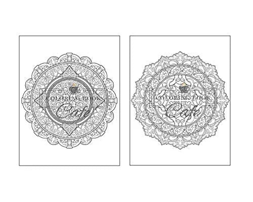 125 Mandalas: An Adult Coloring Book Featuring 125 of the World’s Most Beautiful Mandalas for Stress Relief and Relaxation Independently Published Iaerlllt