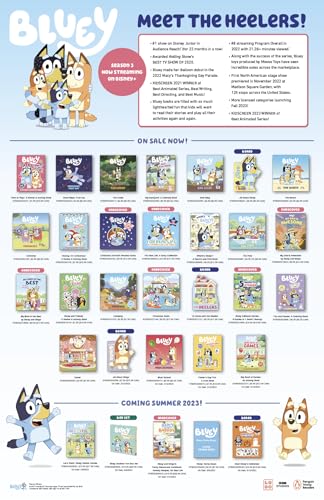 Bluey: Fun and Games: A Coloring Book Hweryho