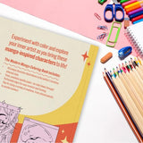 The Modern Manga Coloring Book: Pop Manga and Anime-Inspired Coloring Book for Teens and Adults WoodArtSupply