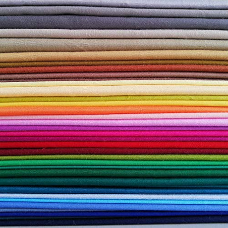 50 PCS 8" x 8" Precut Multi-Colors Cotton Fabric Squares Fabric Bundles for Sewing & Quilting Beginners newamishquilt