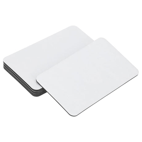 PATIKIL 3.5x2 in Sublimation Magnet Blanks, 10pcs Sublimation Blanks Products Personalized Refrigerator Magnets for Kitchen Fridge Home Decor, Rectangle PATIKIL